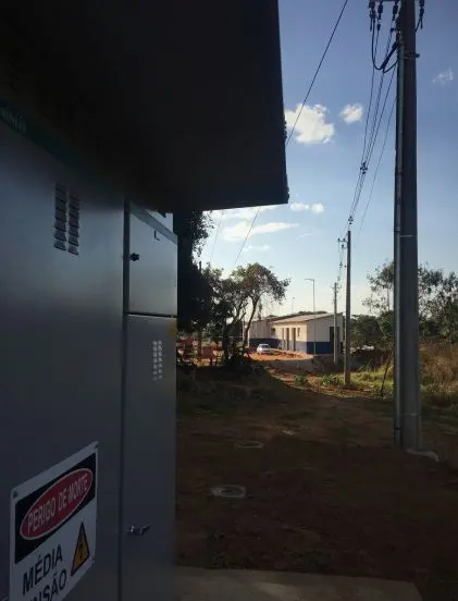 Portfólio de Serviços Elétricos - Estação Elevatório de Efluentes - Uberlândia/MG