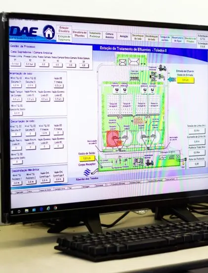 Monitoramento - ETE Toledos II em Santa Bárbara d’Oeste/SP